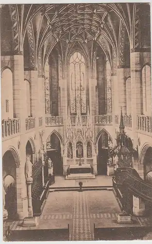 (72513) AK Wittenberg, Inneres der Schloßkirche, 1923