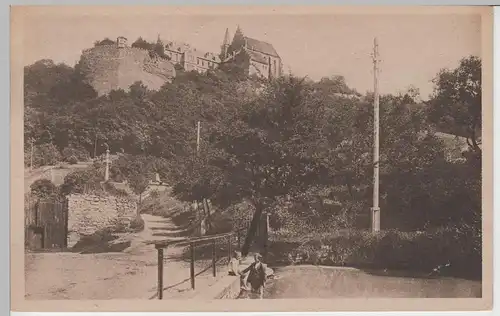 (72445) AK Mansfeld, Schloss, vor 1945