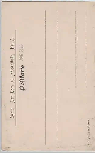 (69271) AK Halberstadt, Dom, bis um 1905