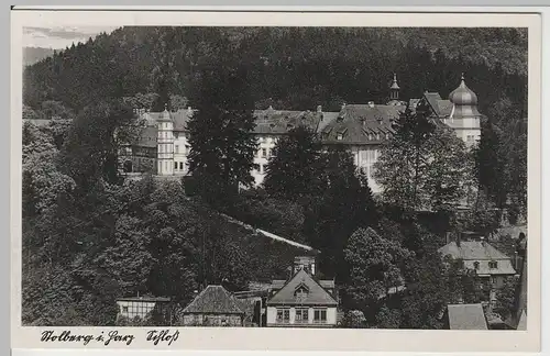 (64931) AK Stolberg, Harz, Schloss, vor 1945