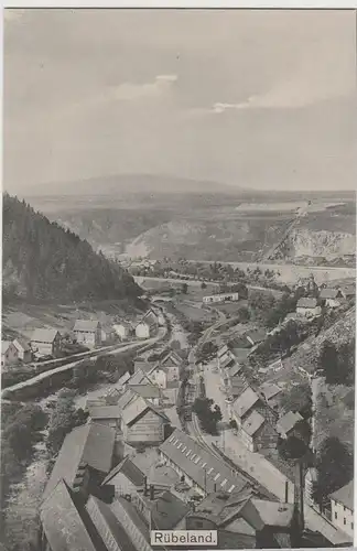 (64837) AK Rübeland, Harz, Panorama, vor 1945