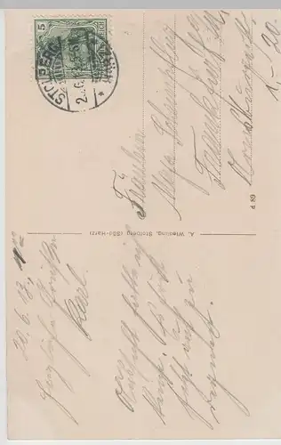 (63765) AK Südharz, Großer Auerberg, Josephskreuz, Josephshöhe 1913