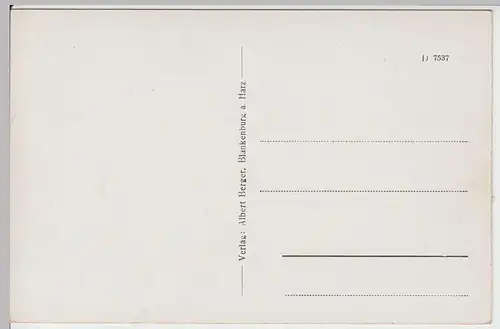 (52875) AK Rübeland, Harz, Mehrbild, Kamerun, Unterdorf, Mühlental 1933-45