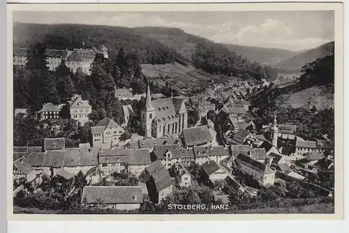 (45719) AK Stolberg (Harz), Totale, 1934