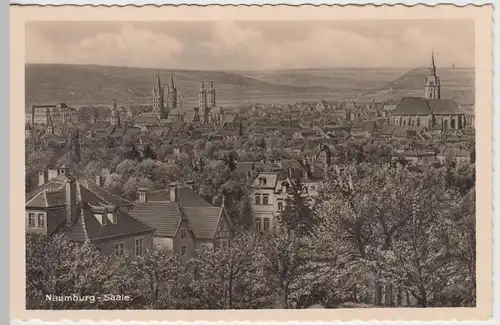 (43868) Foto AK Naumburg, Saale, Panorama, gemalt 1933-45