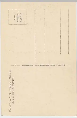 (4324) AK Gernrode, Harz, Stiftskirche, Kreuzgang, vor 1945