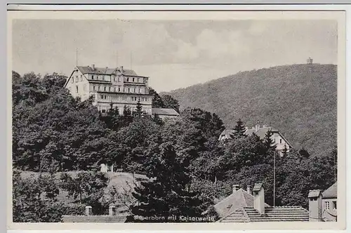 (36088) AK Blankenburg, Silberborn u. Kaiserwarte, 1938