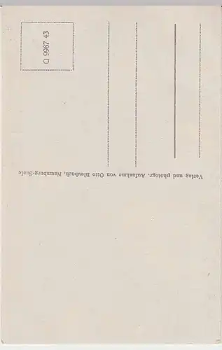 (35337) AK Naumburg a.d.Saale, Marientor b. Nachtbeleuchtung, vor 1945