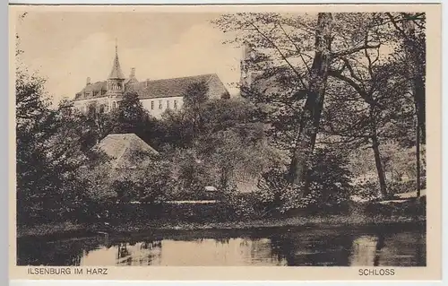 (35287) AK Ilsenburg (Harz), Schloss, vor 1945