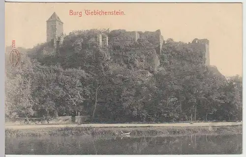 (33594) AK Halle, Burg Giebichenstein, 1907