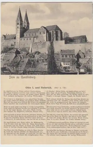 (3112) AK Quedlinburg, Dom, vor 1945