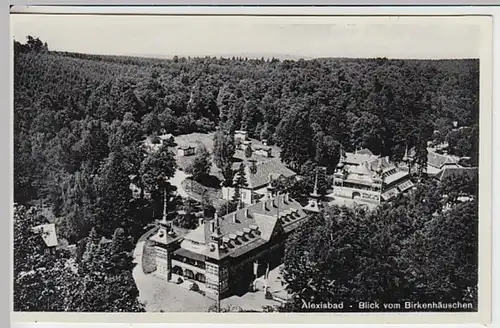 (25878) AK Alexisbad, Blick vom Birkenhäuschen, vor 1945