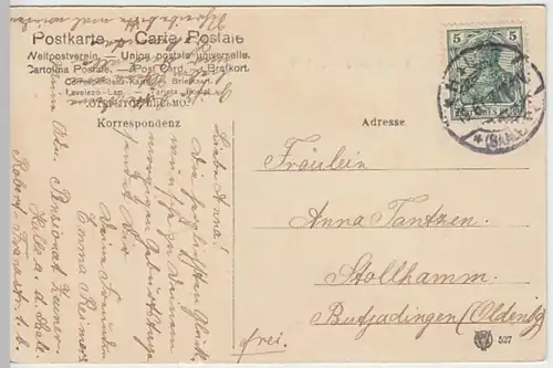 (25512) AK Halle, Saale, Kaiserstein, Klausberg 1907