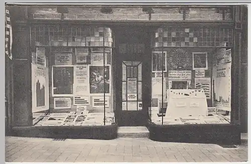 (24380) AK Blankenburg, Harz, Schaufenster Missbrauch von Alkohol, vor 1945