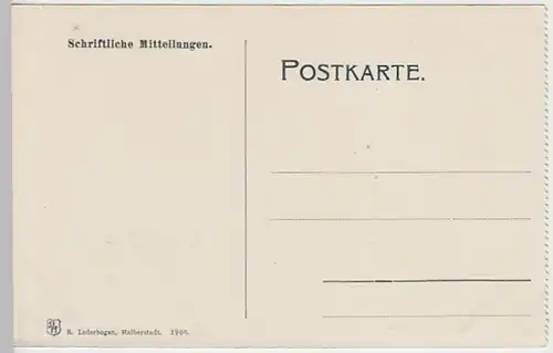 (24154) AK Halberstadt, Fischmarkt, Rathaus, um 1906