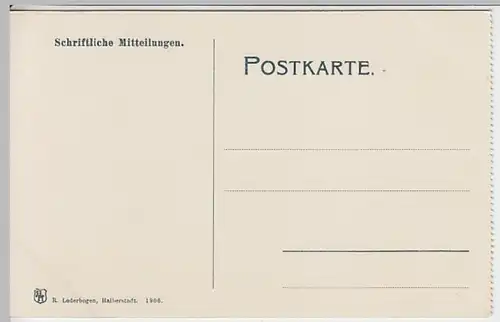 (21629) AK Halberstadt, Zwicken, um 1906