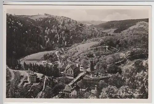 (20189) Foto AK Treseburg, Bodetal, Panorama 1933-45