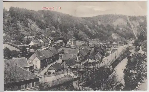 (20100) AK Rübeland, Harz, Ortsansicht, um 1907