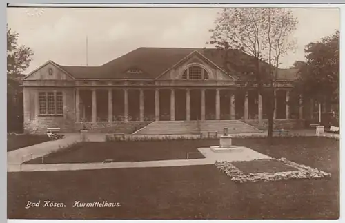 (19816) Foto AK Bad Kösen, Kurmittelhaus, vor 1945