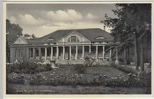 (19072) AK Bad Kösen, Kurmittelhaus, vor 1945