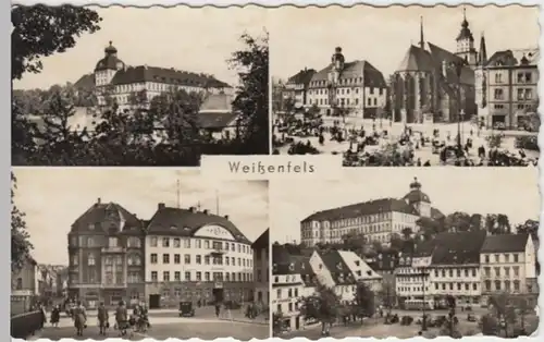 (16957) Foto AK Weißenfels, Mehrbildkarte 1957