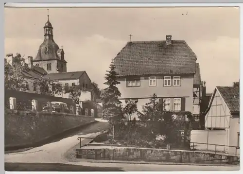 (13844) Foto AK Gernrode, Harz, Polytechnische Oberschule 1967