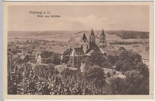 (13181) AK Freyburg, Unstrut, Stadtansicht, Marienkirche 1925