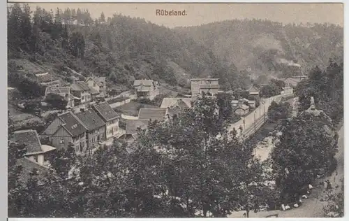 (13145) AK Rübeland, Panorama, vor 1945