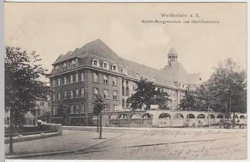 (12722) AK Weißenfels, Reform-Realgymnasium 1916