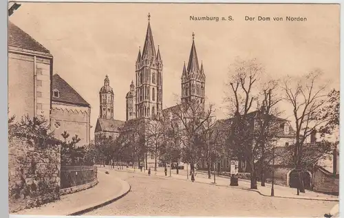 (113831) AK Naumburg, Saale, Dom, Litfaßsäule 1931