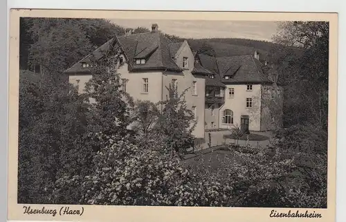 (112178) AK Ilsenburg, Harz, Eisenbahnheim, Bahnpost 1941