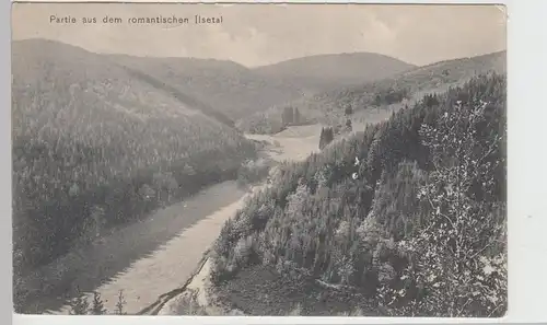 (111897) AK Partie im romantischen Ilsetal, Harz 1905