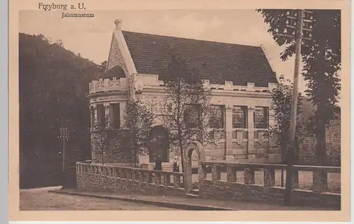 (109954) AK Freyburg, Unstrut, Jahnmuseum 1922