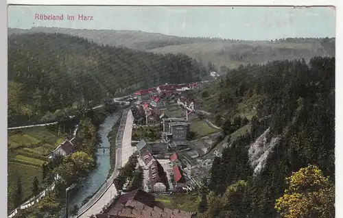 (109605) AK Rübeland, Harz, Panorama 1932