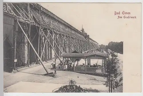 (109194) AK Bad Salzelmen, Schönebeck, Elbe, Gradierwerk 1907