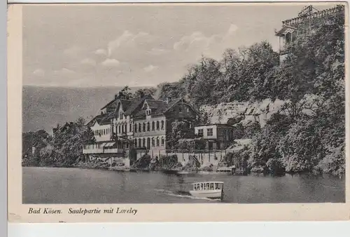 (108893) AK Bad Kösen, Saale, Loreley 1943-50er