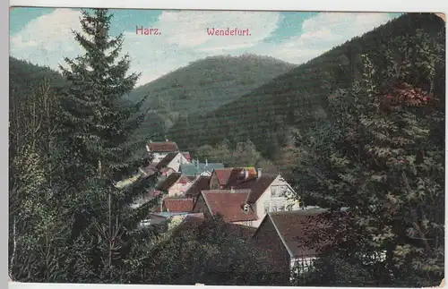 (108740) AK Wendefurth, Harz, Altenbrak, um 1908