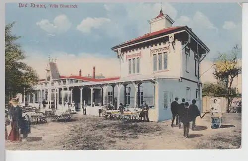(108275) AK Bad Elmen, Villa Bismarck, Bad Salzelmen 1918