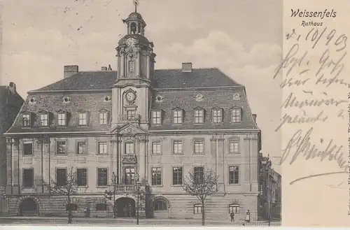 (107951) AK Weißenfels, Saale, Rathaus 1903
