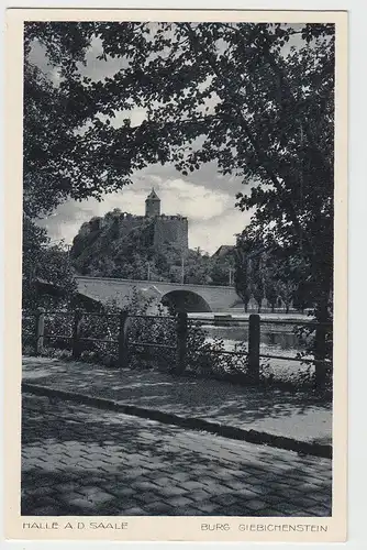 (106792) AK Halle a.S., Burg Giebichenstein, 1940