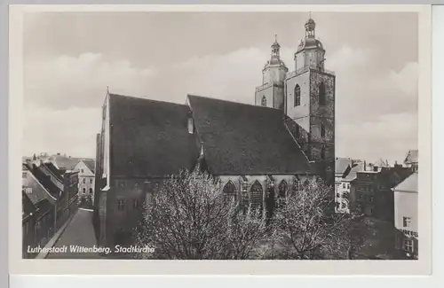 (105243) Foto AK Lutherstadt Wittenberg, Stadtkirche
