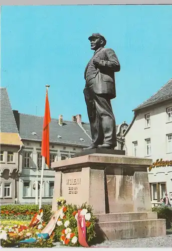 (102260) AK Eisleben, Lenin-Denkmal 1972