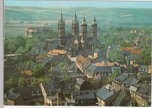 (102189) AK Naumburg (Saale), Blick zum Dom 1979