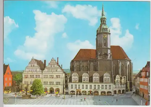 (102187) AK Naumburg (Saale), Wilhelm-Pieck-Platz 1975