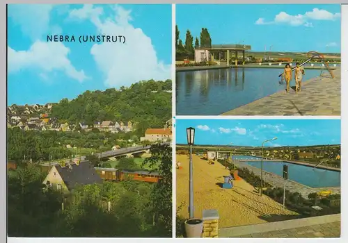 (102184) AK Nebra (Unstrut), Mehrbildkarte 1975