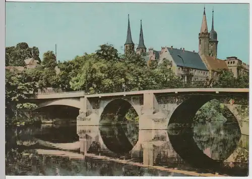 (102057) AK Merseburg, Neumarktbrücke 1965