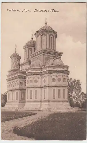 (49397) AK Curtea de Arges, Kathedrale, vor 1945
