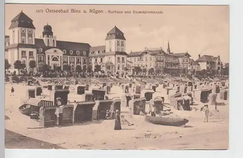 (99899) AK Ostseebad Binz, Rügen, Kurhaus, Hotel Kaiserhof, vor 1945