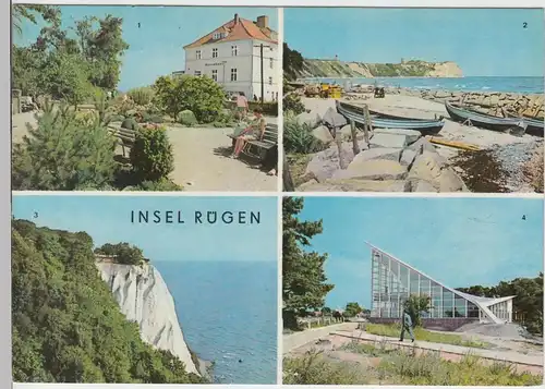 (99610) AK Insel Rügen, Mehrbildkarte, 1970