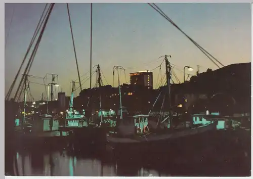 (99581) AK Sassnitz, Blick von der Mole, 1981